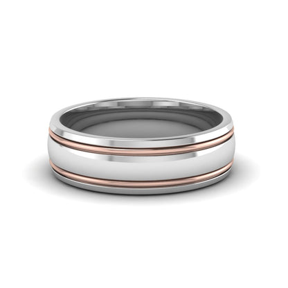 Two Tone Gold Ring Fascinating Diamonds