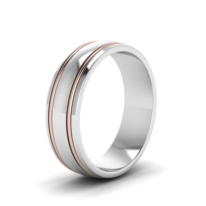 Two Tone Gold Ring Fascinating Diamonds