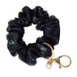 Black Shimmer Scrunchie Key Chain Emily Anne Designs LLC