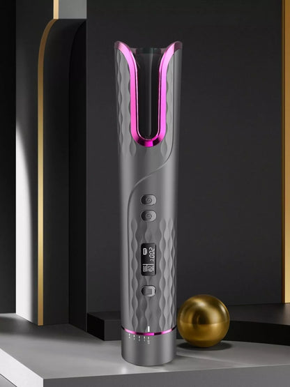 Automatic Rotating Ceramic Hair Curling Iron New Era Fashion LLc