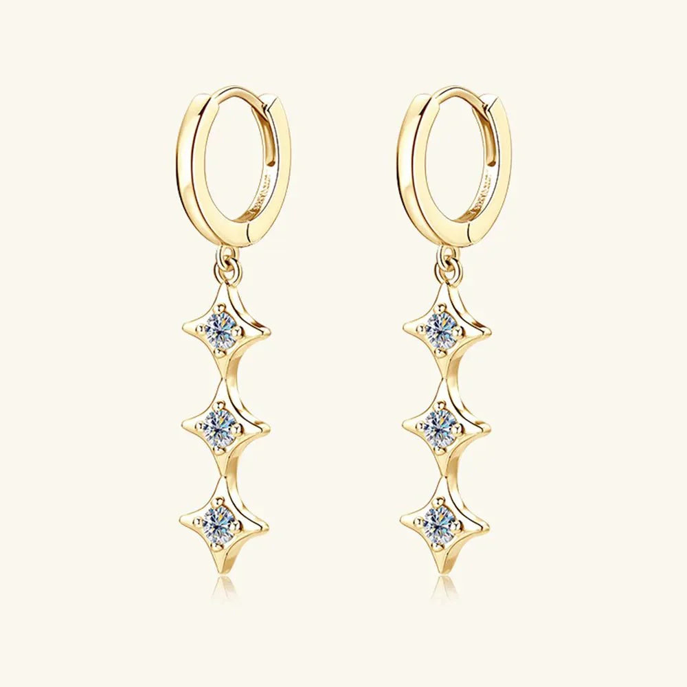 Lumen Arc Earrings Ivory Embers