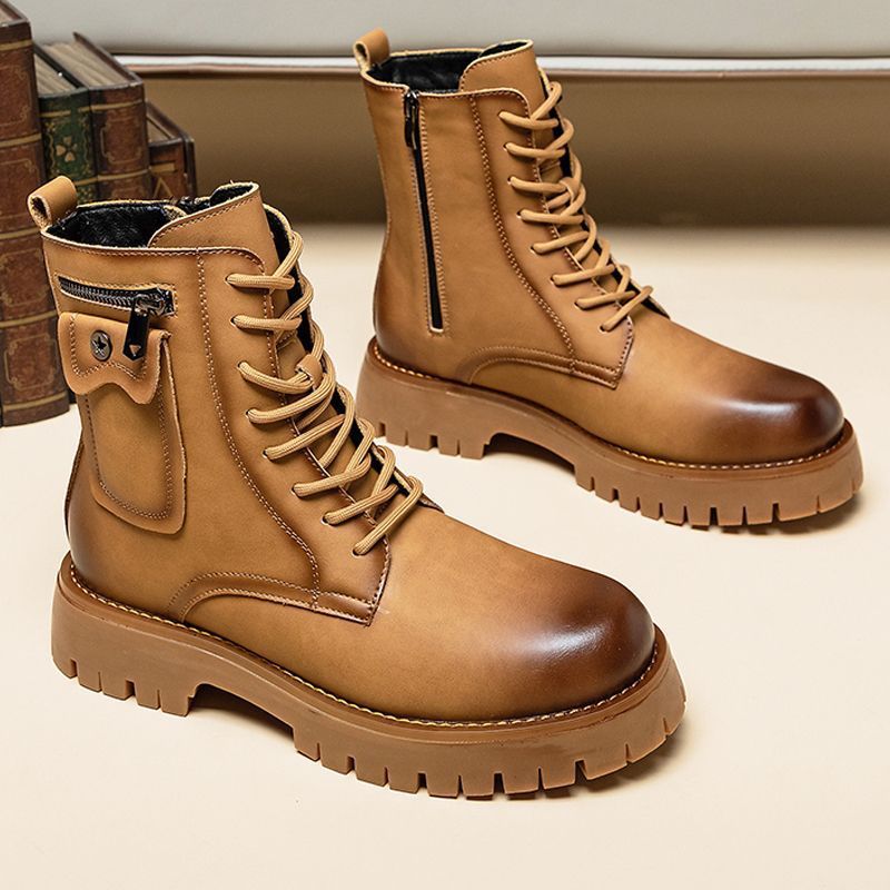 Leather Martin Boots FitiqueFit