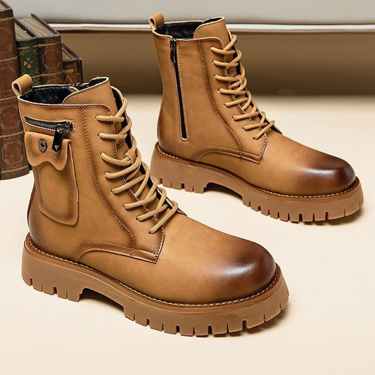 Leather Martin Boots FitiqueFit