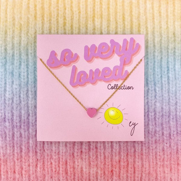 So Very Loved Heart Necklace Shop Style & More | Fresh Looks, Everyday Deals & Free Shipping