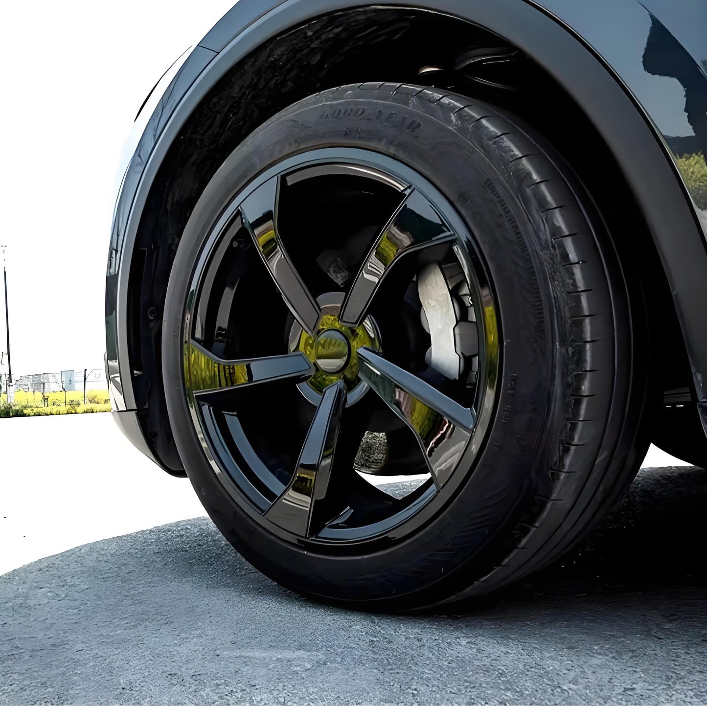 19″ Crossflow Wheel Covers for Model Y Juniper (4PCS) Tesery Official Store