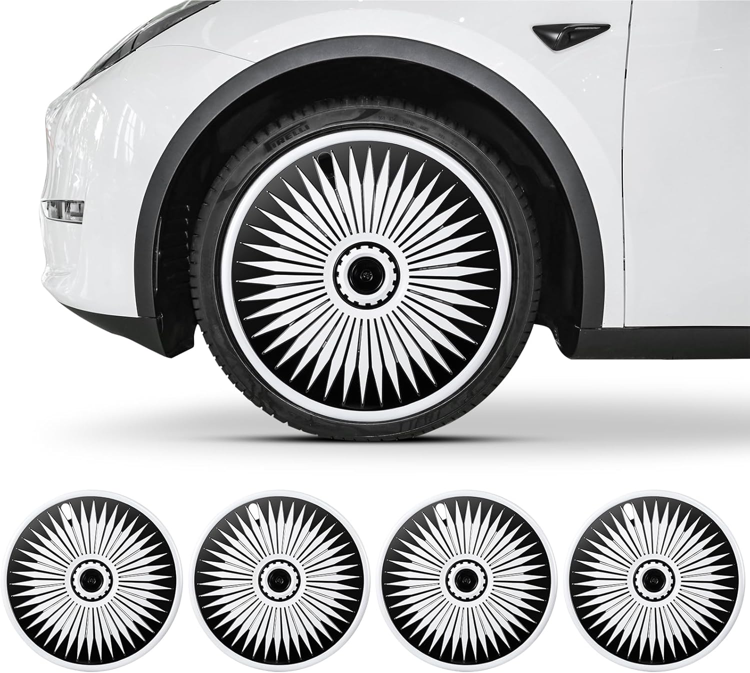TESERY 19″ Wheel Cover Unlimited Style For Model Y (4PCS) Tesery Official Store