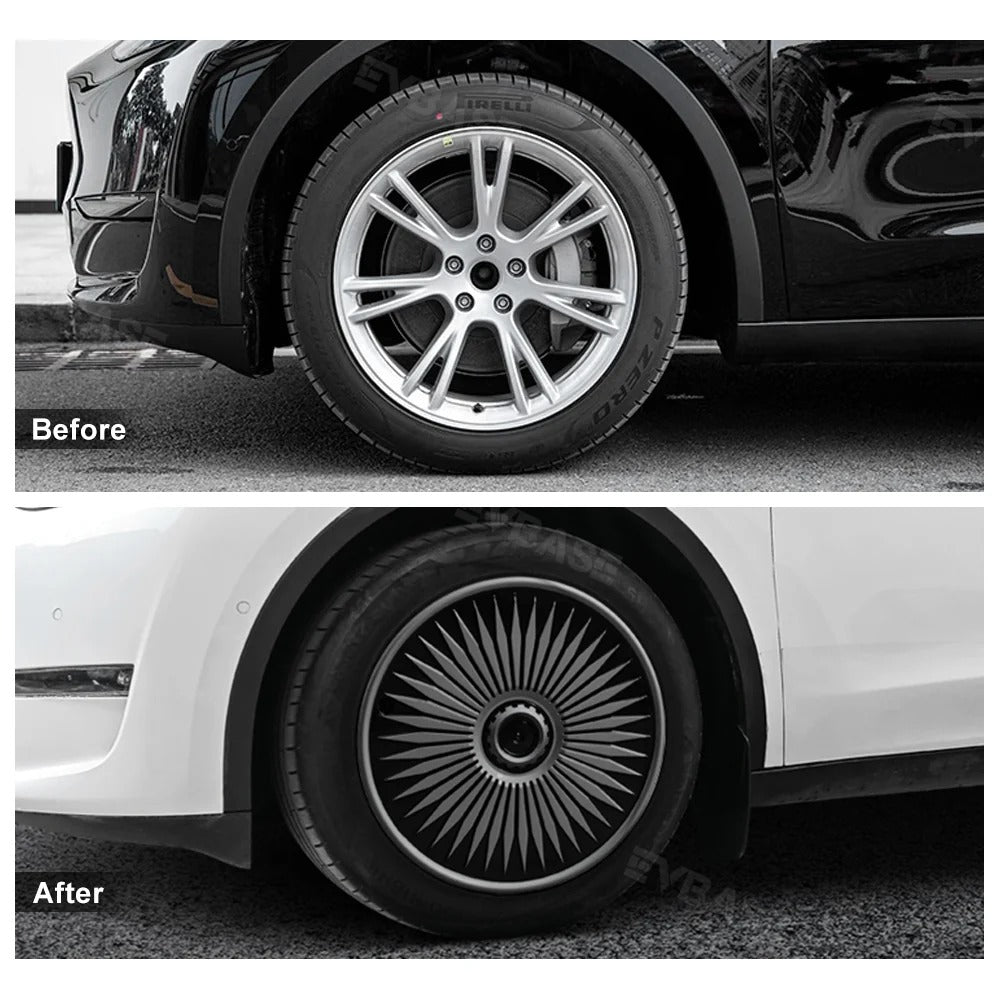 TESERY 19″ Wheel Cover Unlimited Style For Model Y (4PCS) Tesery Official Store
