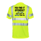 Happier Than You- Reflective Safety T-Shirt Armed American Supply
