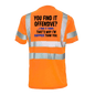 Happier Than You- Reflective Safety T-Shirt Armed American Supply