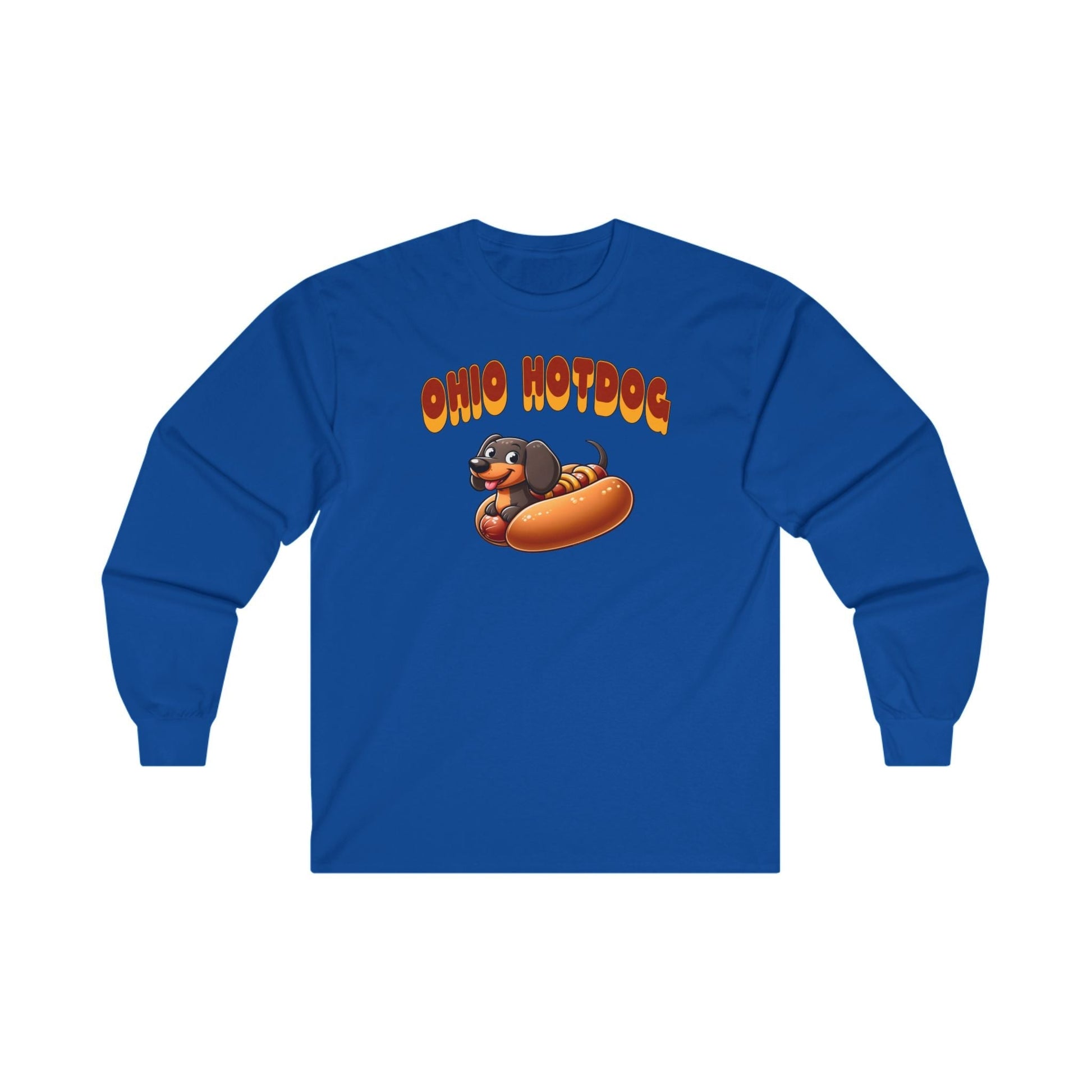 Ohio Hotdog Long Sleeve Tee The Devil's Pickle