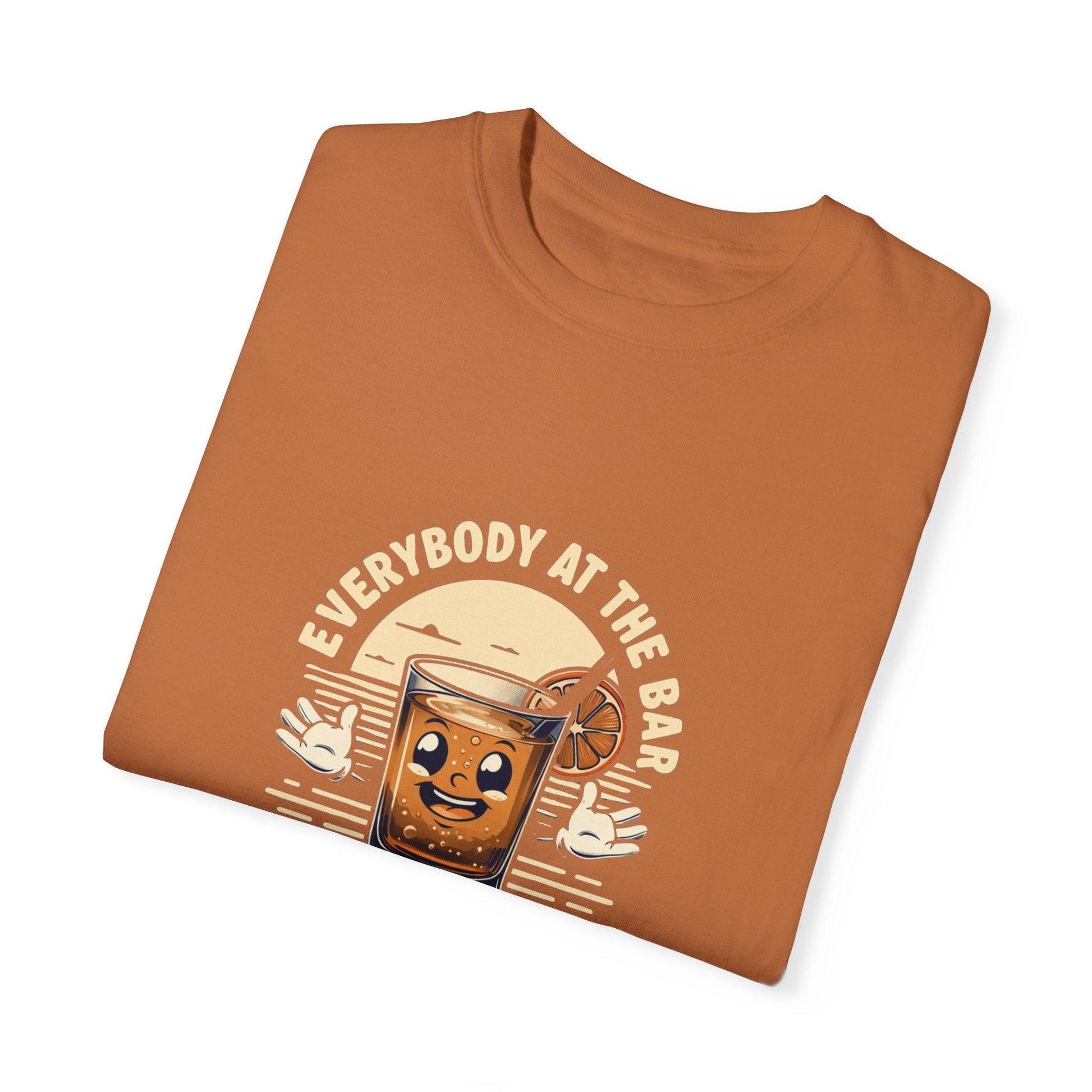 Everybody at the Bar Gettin Tipsy Unisex Garment-Dyed T-Shirt Country in My Heart