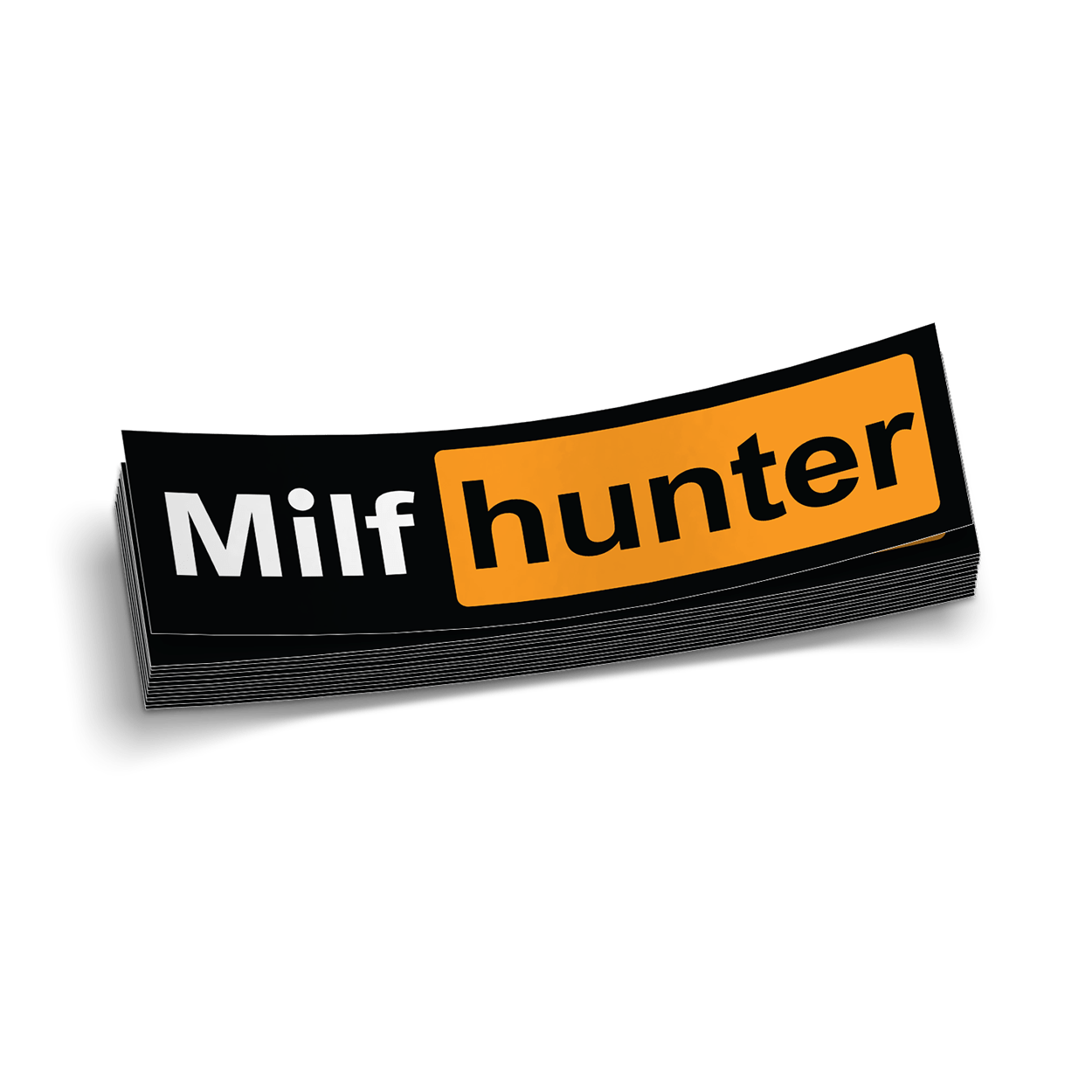 MILF Hunter - Hard Hat Decal Armed American Supply