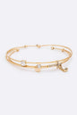 Mix Charms Triple Wired Convertible Bangle Set Shop Style & More | Fresh Looks, Everyday Deals & Free Shipping