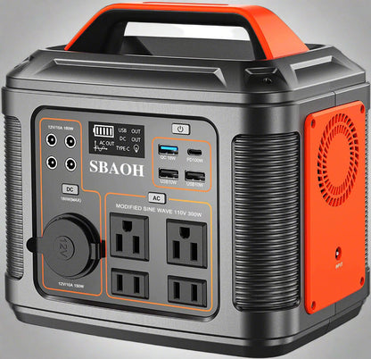296Wh Portable Solar Power Station SmartPursue™