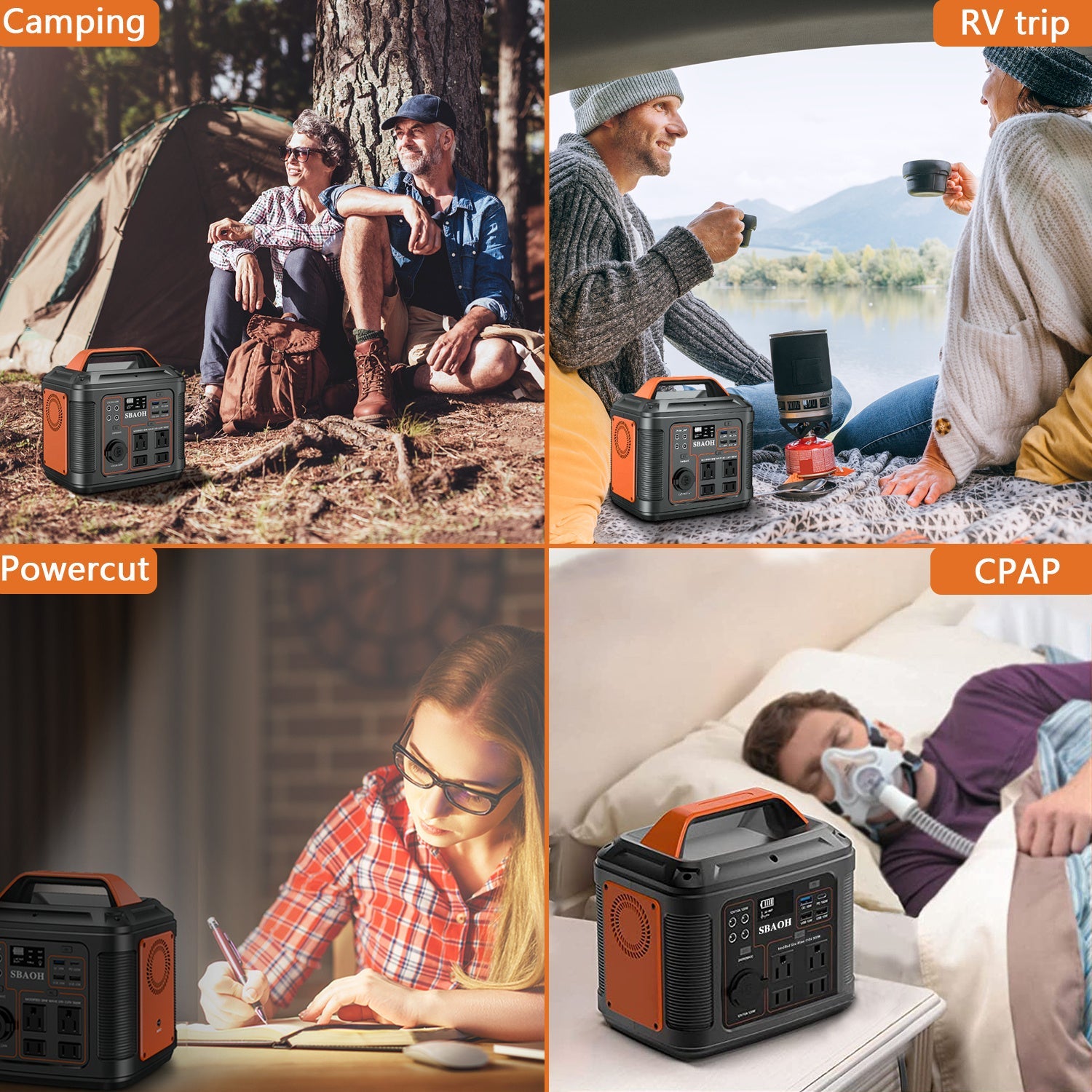 296Wh Portable Solar Power Station SmartPursue™