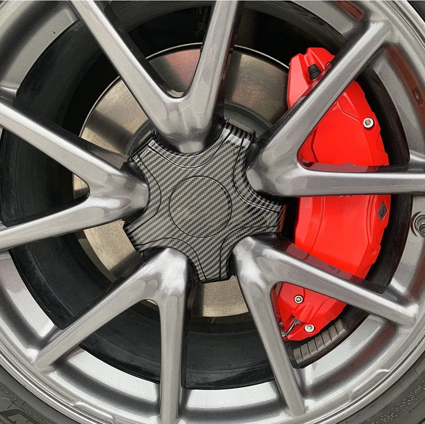 Aluminum Brake Caliper Covers for Model S/X | 4 Colors | Stainless Steel Hardware | Performance Look Tesery Official Store