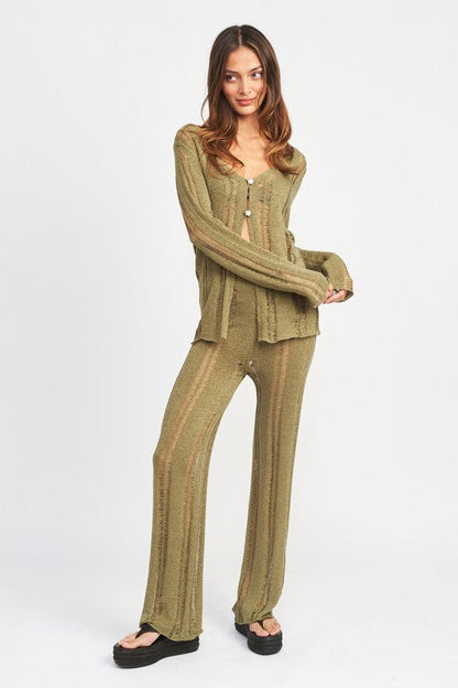BUTTON UP LADDERED CARDIGAN TOP Shop Style & More | Fresh Looks, Everyday Deals & Free Shipping
