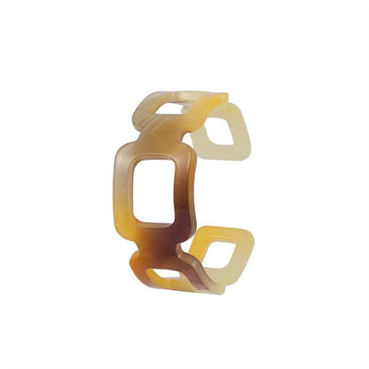 LINKED SUARED MARBLED RESIN CUFF ACRYLIC BRACELETS Shop Style & More | Fresh Looks, Everyday Deals & Free Shipping