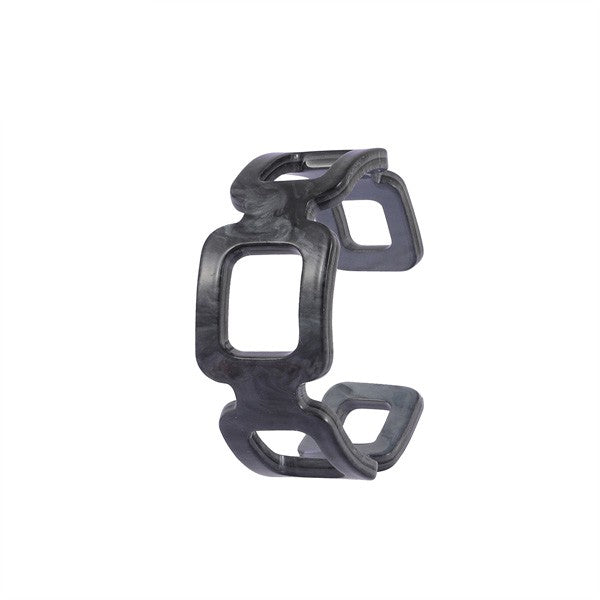 LINKED SUARED MARBLED RESIN CUFF ACRYLIC BRACELETS Shop Style & More | Fresh Looks, Everyday Deals & Free Shipping