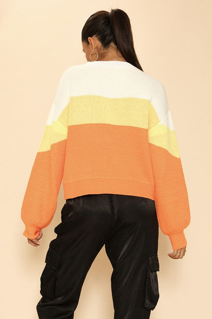 Candy corn Halloween Sweater Shop Style & More | Fresh Looks, Everyday Deals & Free Shipping