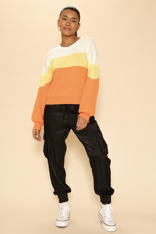 Candy corn Halloween Sweater Shop Style & More | Fresh Looks, Everyday Deals & Free Shipping