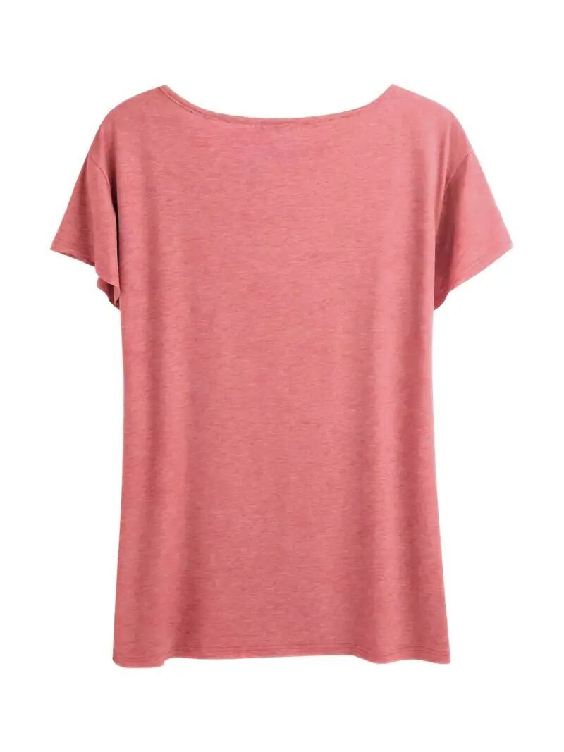 Round Neck Graphic Short Sleeve T-Shirt FitiqueFit