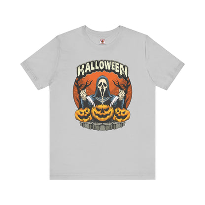 Screamer Killer Ghost Halloween T-Shirt The Devil's Pickle