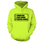 Working Hard - Safety Yellow Hoodie Armed American Supply