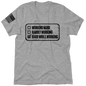 Working Hard - Safety T-Shirt Armed American Supply