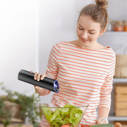 Electric Salt & Pepper Grinder – Gravity Sensor with LED SmartPursue™