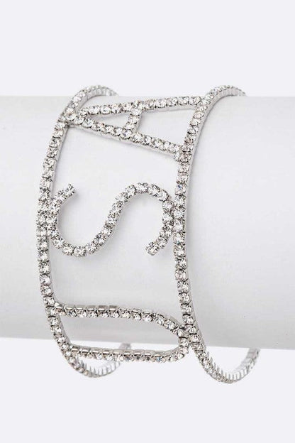 USA Rhinestones Open Cuff Shop Style & More | Fresh Looks, Everyday Deals & Free Shipping