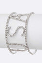 USA Rhinestones Open Cuff Shop Style & More | Fresh Looks, Everyday Deals & Free Shipping