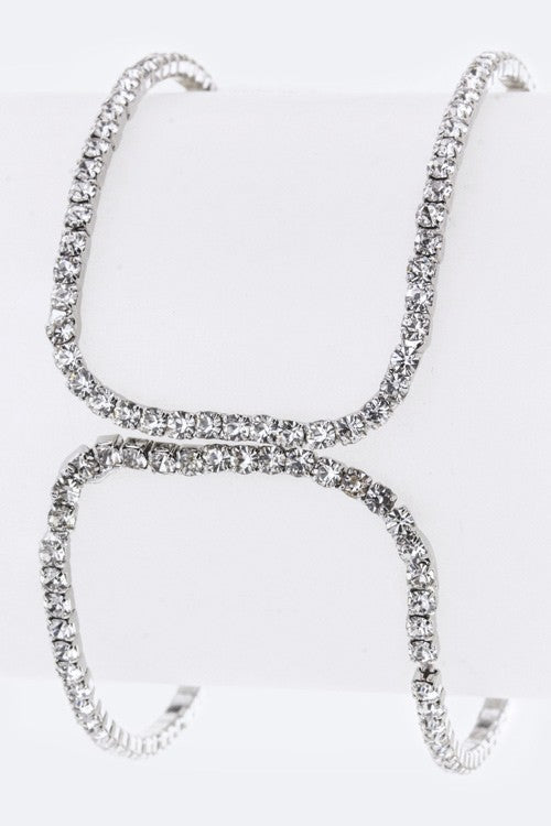 USA Rhinestones Open Cuff Shop Style & More | Fresh Looks, Everyday Deals & Free Shipping