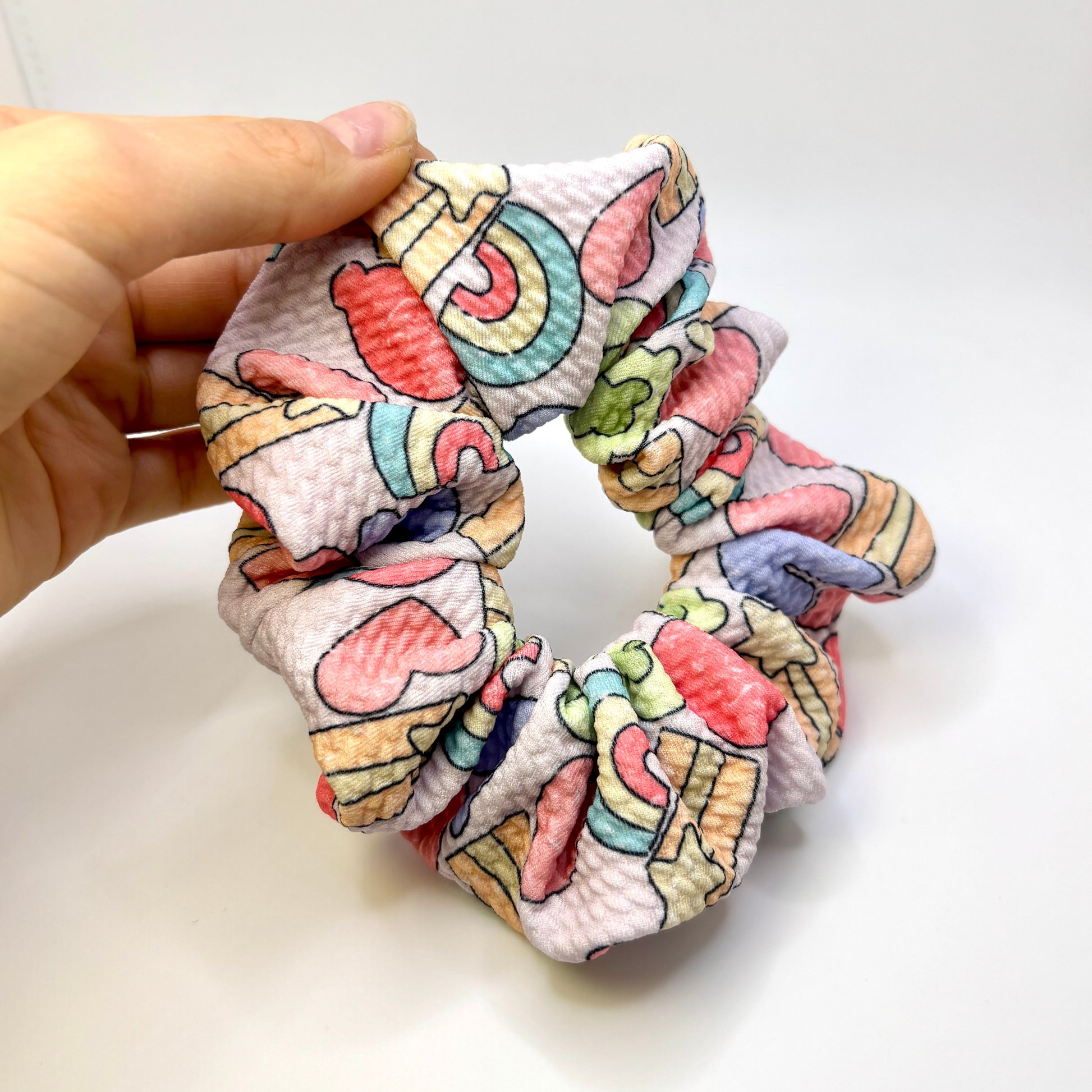 Mini Pink Lucky Charms Bullet Scrunchie Enchanted Scrunch