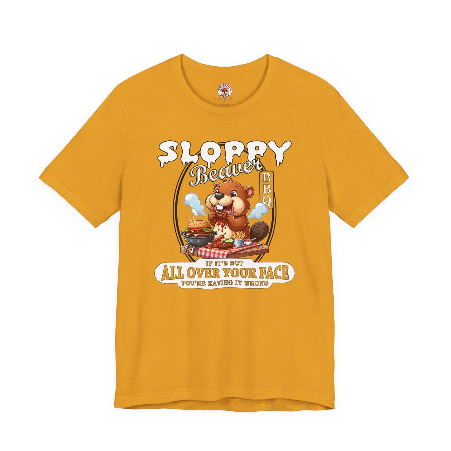 Sloppy Beaver BBQ T-Shirt The Devil's Pickle