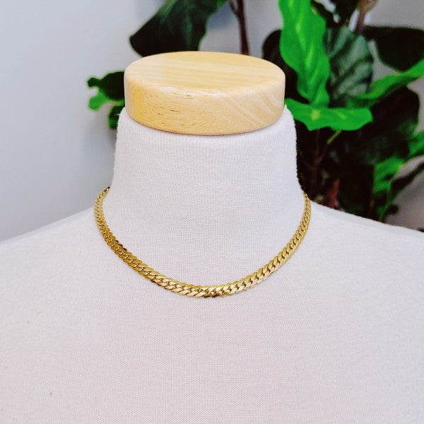 Flat And Bold Chain Necklace Shop Style & More | Fresh Looks, Everyday Deals & Free Shipping