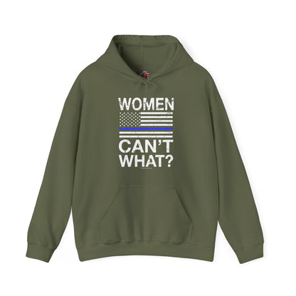 Women Can't What Hooded Sweatshirt The Devil's Pickle