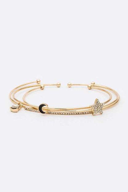 3 In 1 Slide Charm Dainty Cuff Shop Style & More | Fresh Looks, Everyday Deals & Free Shipping
