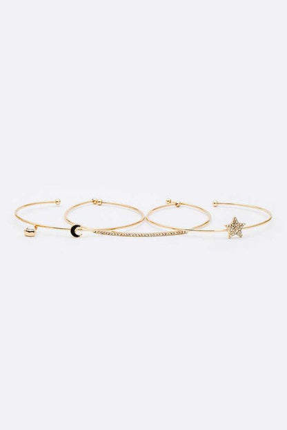 3 In 1 Slide Charm Dainty Cuff Shop Style & More | Fresh Looks, Everyday Deals & Free Shipping