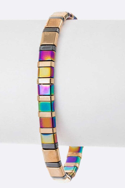 Metal Nugget Iconic Stretch Bracelet Shop Style & More | Fresh Looks, Everyday Deals & Free Shipping
