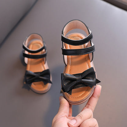 Girls' Sandals 2022 Summer New Arrival Baby Kids Princess Shoes Korean Version Soft Sole Girls' Shoes Little Girl Beach Shoes NovaCart