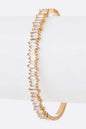 Baguette CZ Stone Iconic Bangle Shop Style & More | Fresh Looks, Everyday Deals & Free Shipping