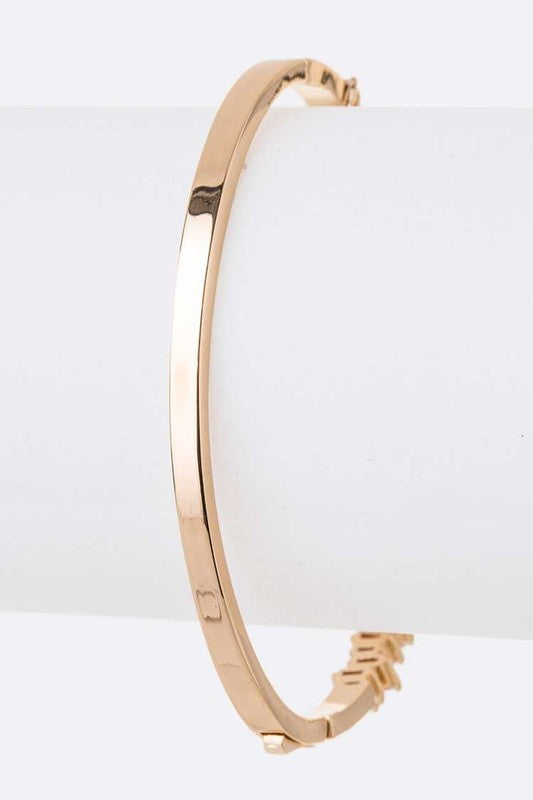 Baguette CZ Stone Iconic Bangle Shop Style & More | Fresh Looks, Everyday Deals & Free Shipping