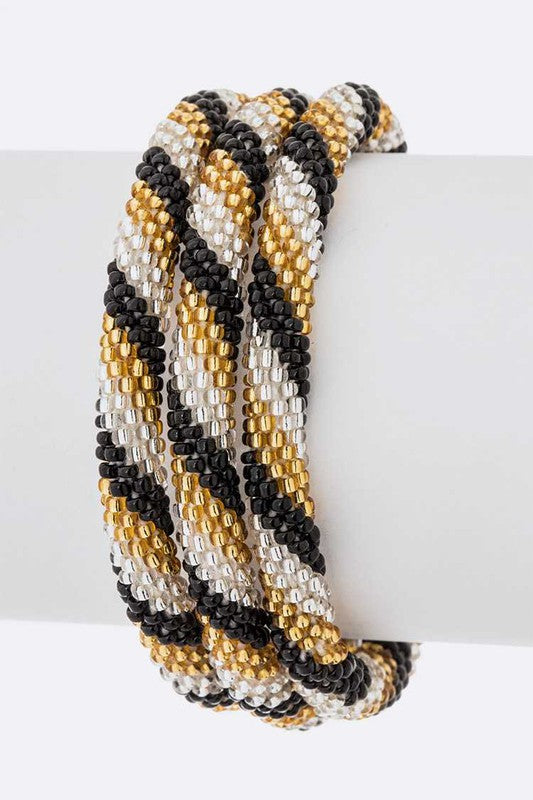 Nepal Roll On Friendship Bracelet Set Shop Style & More | Fresh Looks, Everyday Deals & Free Shipping
