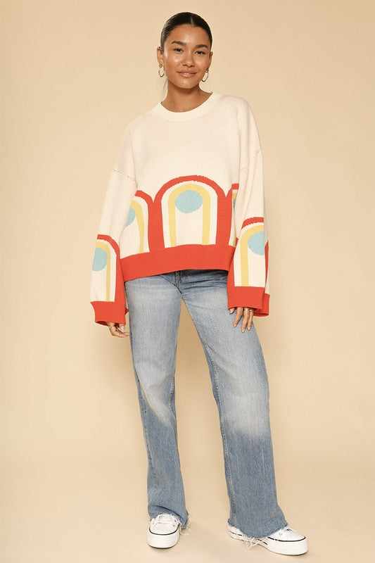 Retro Arch Sweater Shop Style & More | Fresh Looks, Everyday Deals & Free Shipping