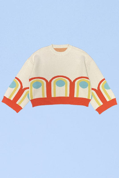 Retro Arch Sweater Shop Style & More | Fresh Looks, Everyday Deals & Free Shipping