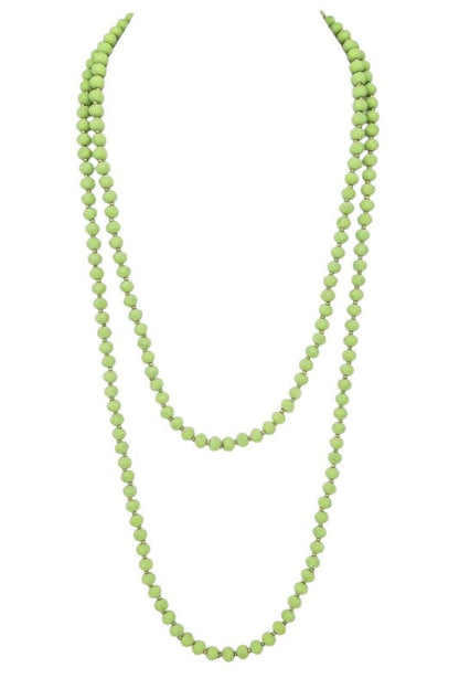 60 Station Faucet Beads Long Necklace Shop Style & More | Fresh Looks, Everyday Deals & Free Shipping