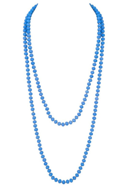 60 Station Faucet Beads Long Necklace Shop Style & More | Fresh Looks, Everyday Deals & Free Shipping