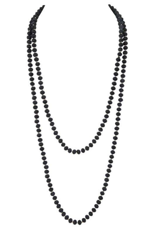 60 Station Faucet Beads Long Necklace Shop Style & More | Fresh Looks, Everyday Deals & Free Shipping