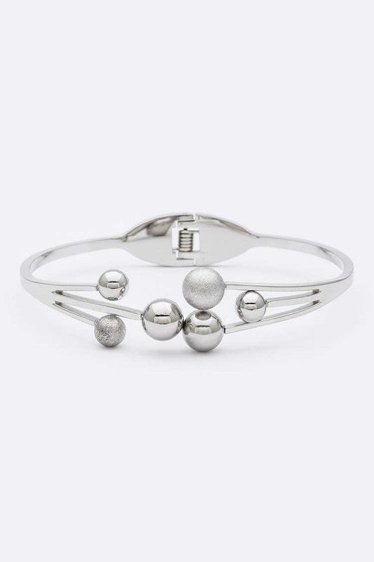 Stainless Steel Fashion Hinge Bangle Shop Style & More | Fresh Looks, Everyday Deals & Free Shipping